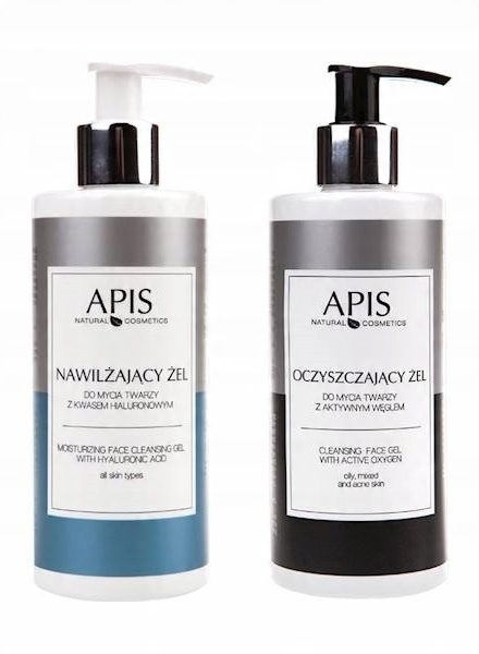

Apis Terapis Zestaw żeli do mycia twarzy 2x300ml