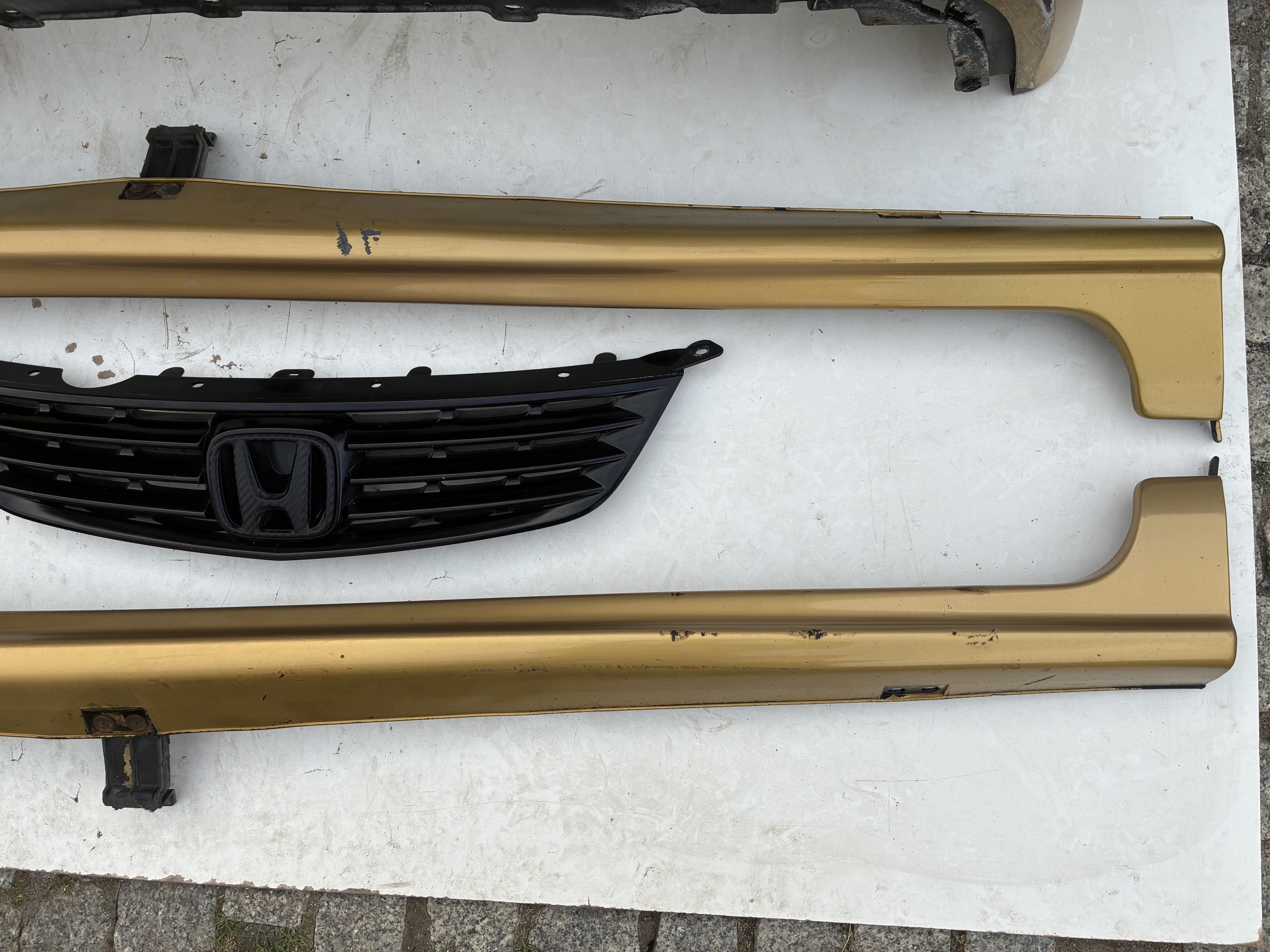 bumper front thresholds Honda Civic VII Lift HB 3D Type S R JPS 01-05r. ==OEM==