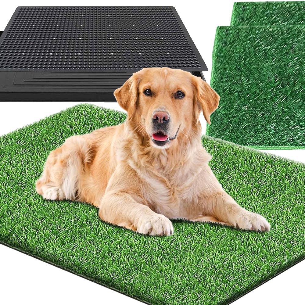 Kyveta Tréninková Podložka Umělá Tráva Pro Psa Štěně Naučte Se Používat