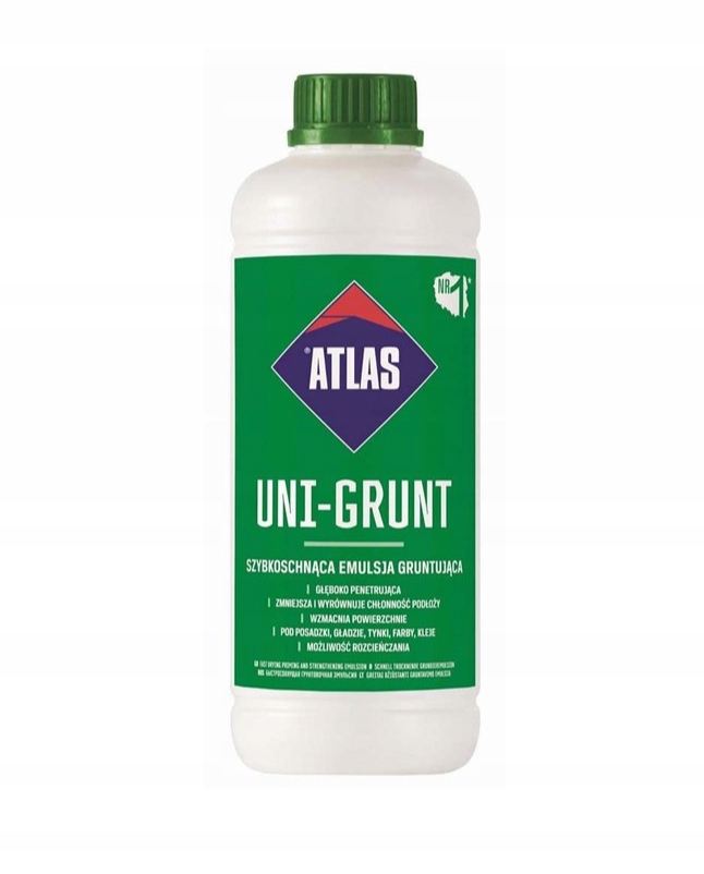 Uni-Grunt Głęboko Penetrujący ATLAS 1 Litr