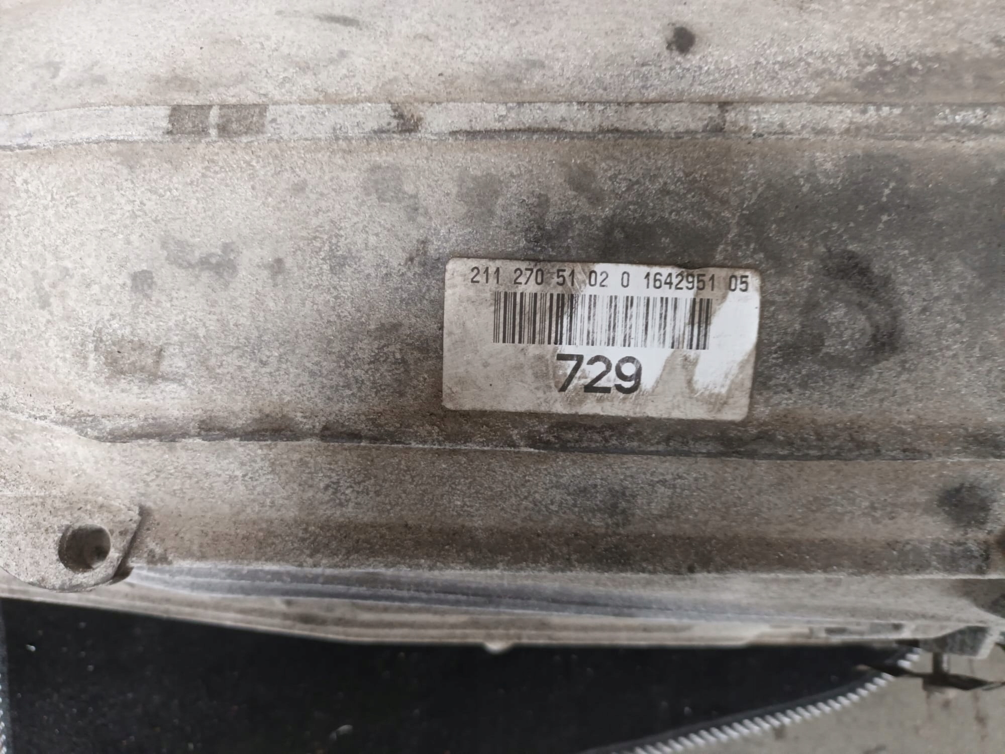 автоматическая коробка передач (АКПП) MERCEDES CLS W219 3.0 CDI 2112705102