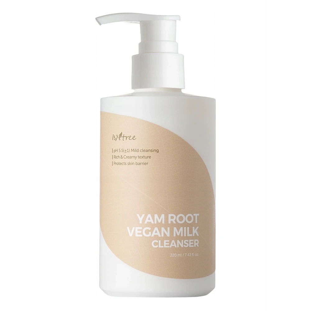 Isntree Yam Root Vegan Milk Cleanser čisticí mléko na obličej 220 ml