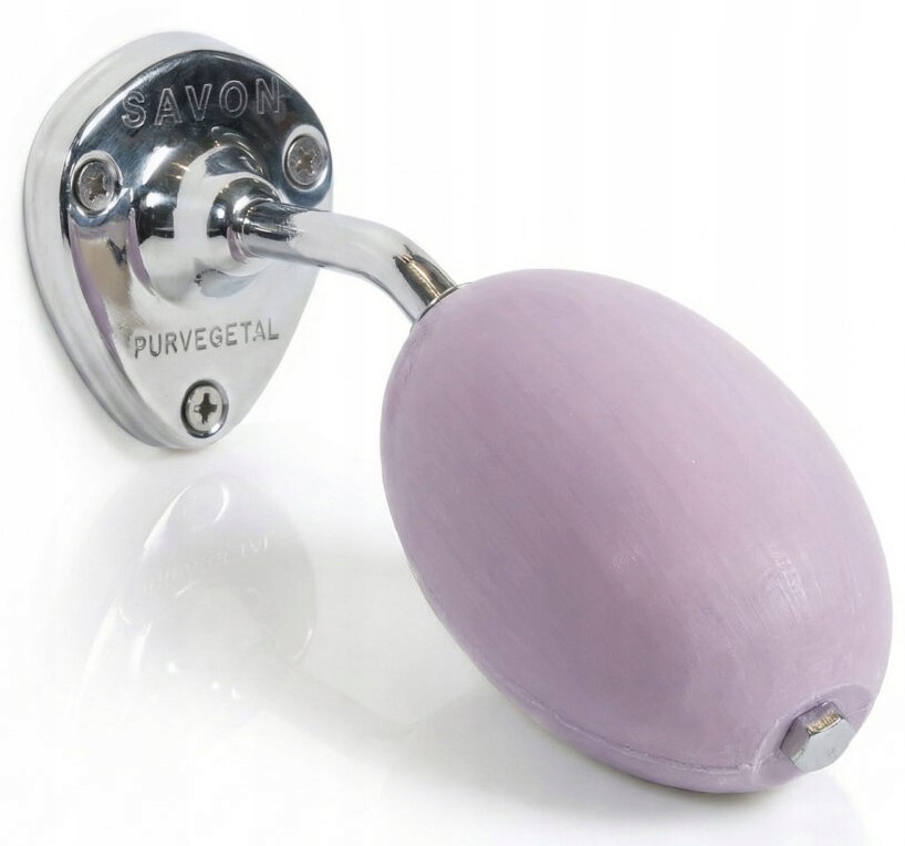 Inox ocelový držák a rotační mýdlo La Savonnerie de Nyons Lawenda 260 g