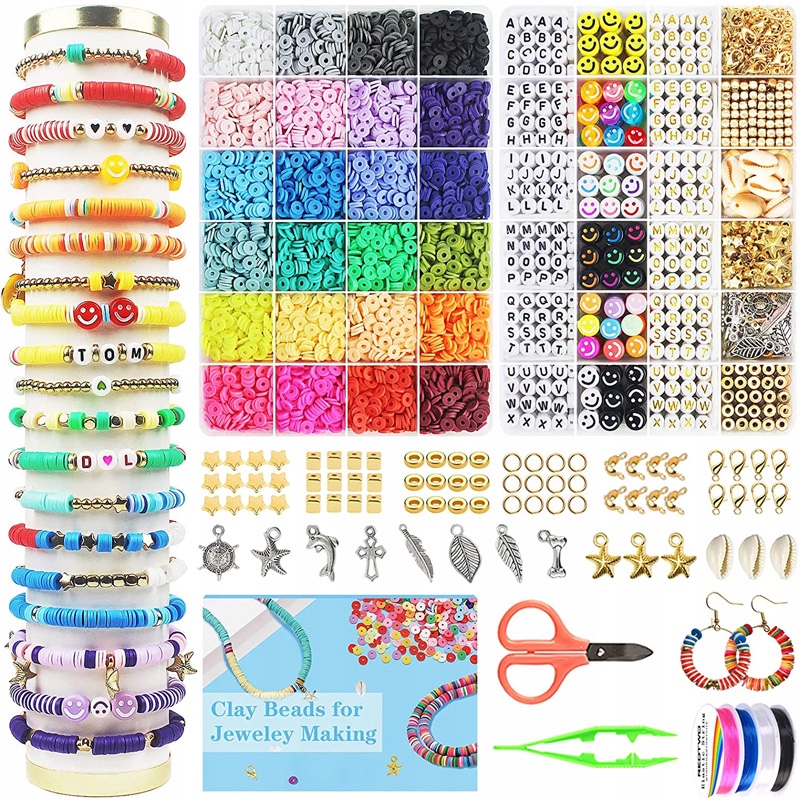 

Zestaw Do Tworzenia Biżuterii Bransoletek 7200 szt