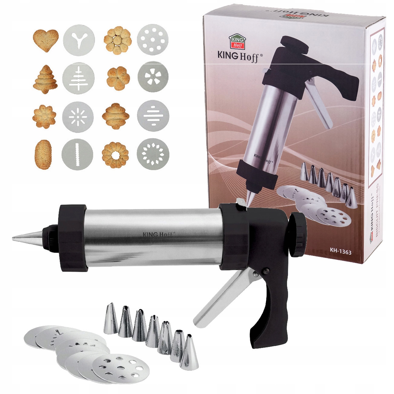 MASZYNKA DO CIASTEK DEKORATOR Długość 17 cm