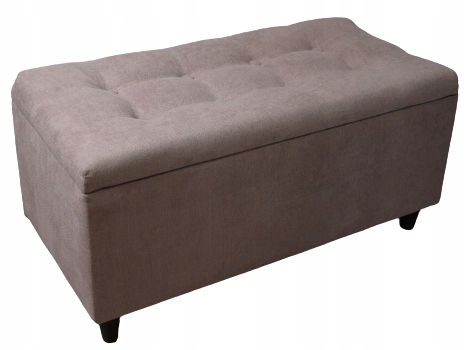 

Kufer pufa na nogach 80x40x40 Rico Welur