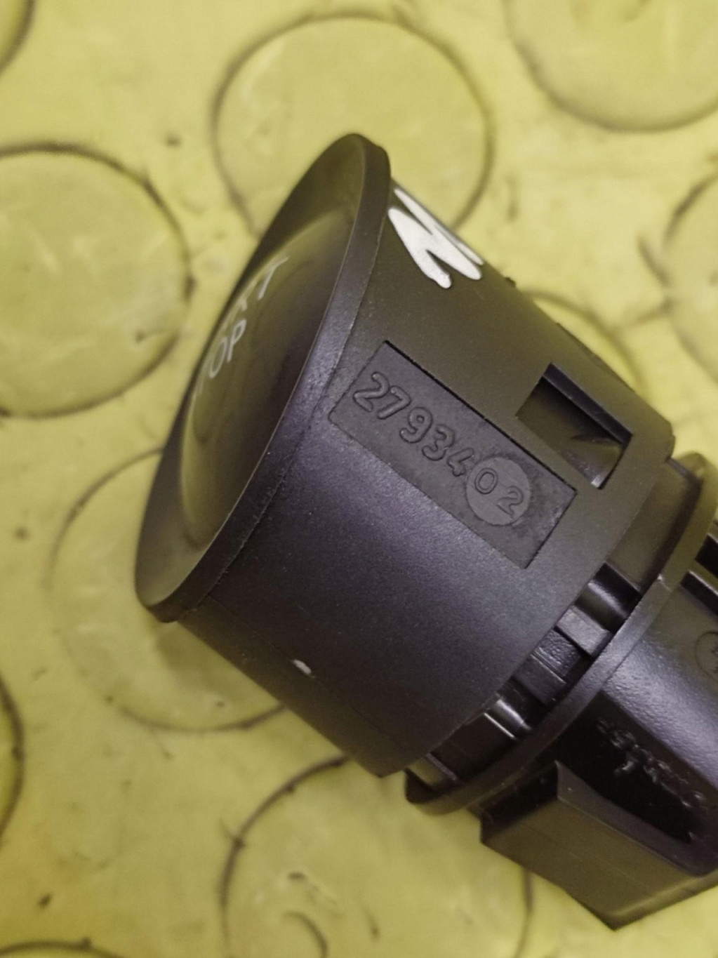 RENAULT MEGANE II button START STOP 2793402