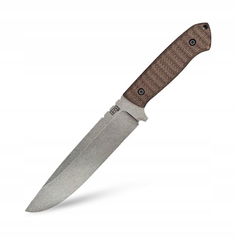 Nóż Za-Pas Expendable Toxic Brown Micarta Stonewash