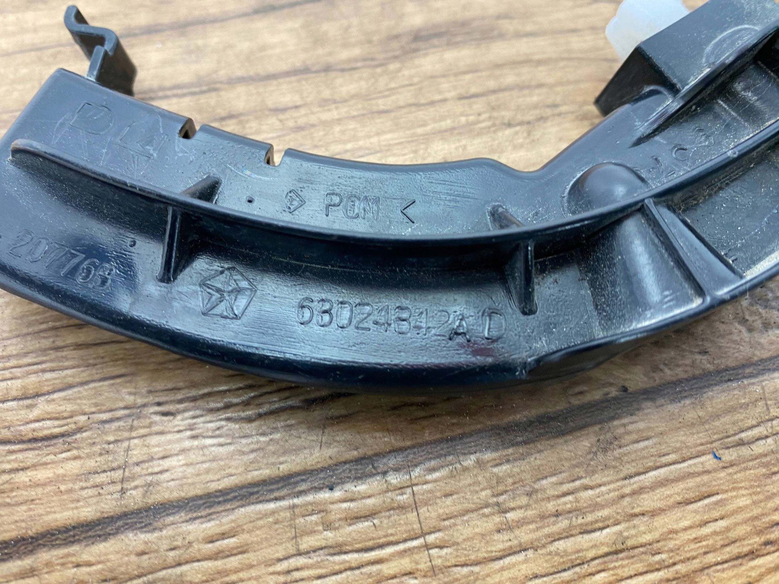 bumper bracket of the front Dodge Challenger 2015+