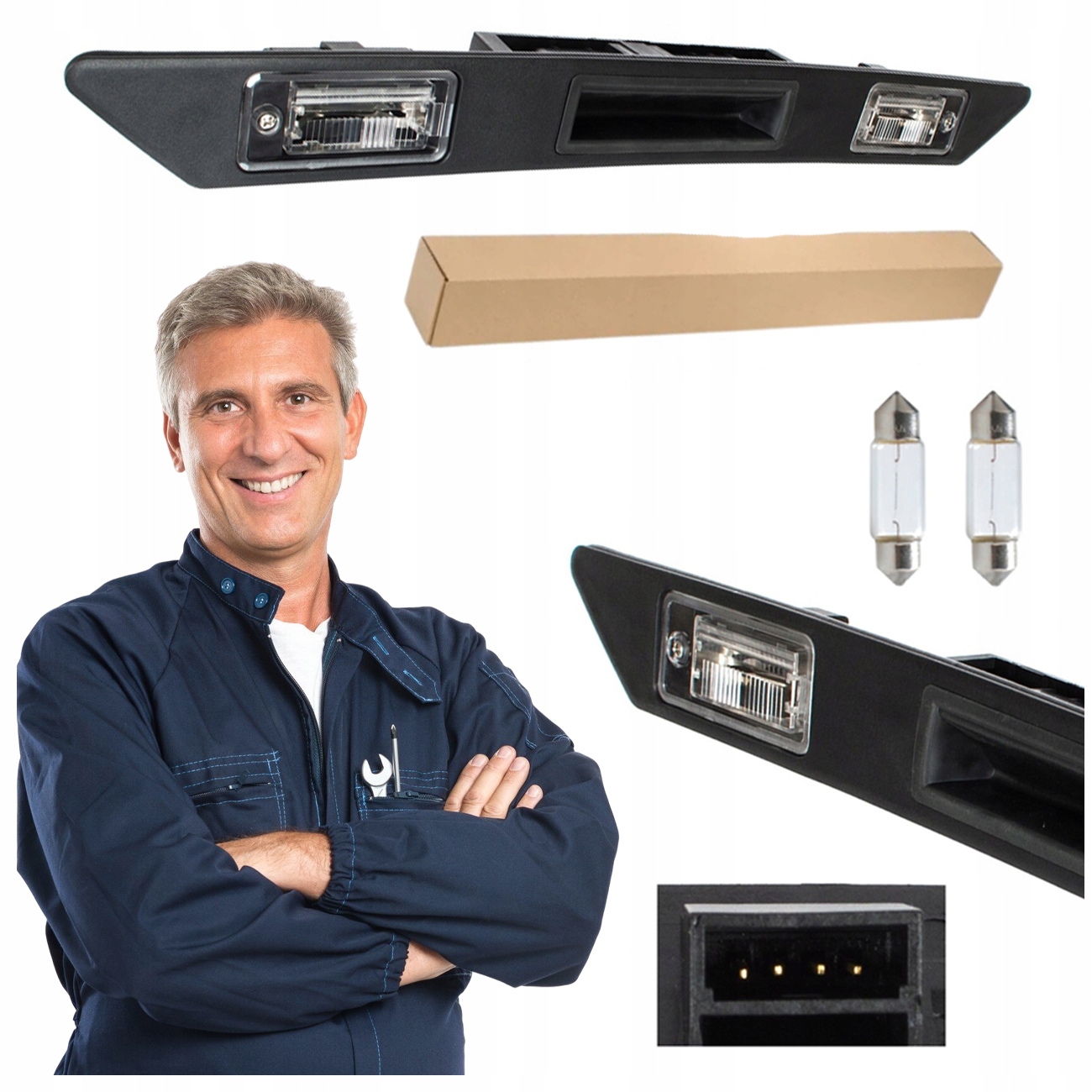 Podsvícení Registračního Panelu Pro Audi A3 8P A4 B6 A4 B7 Avant