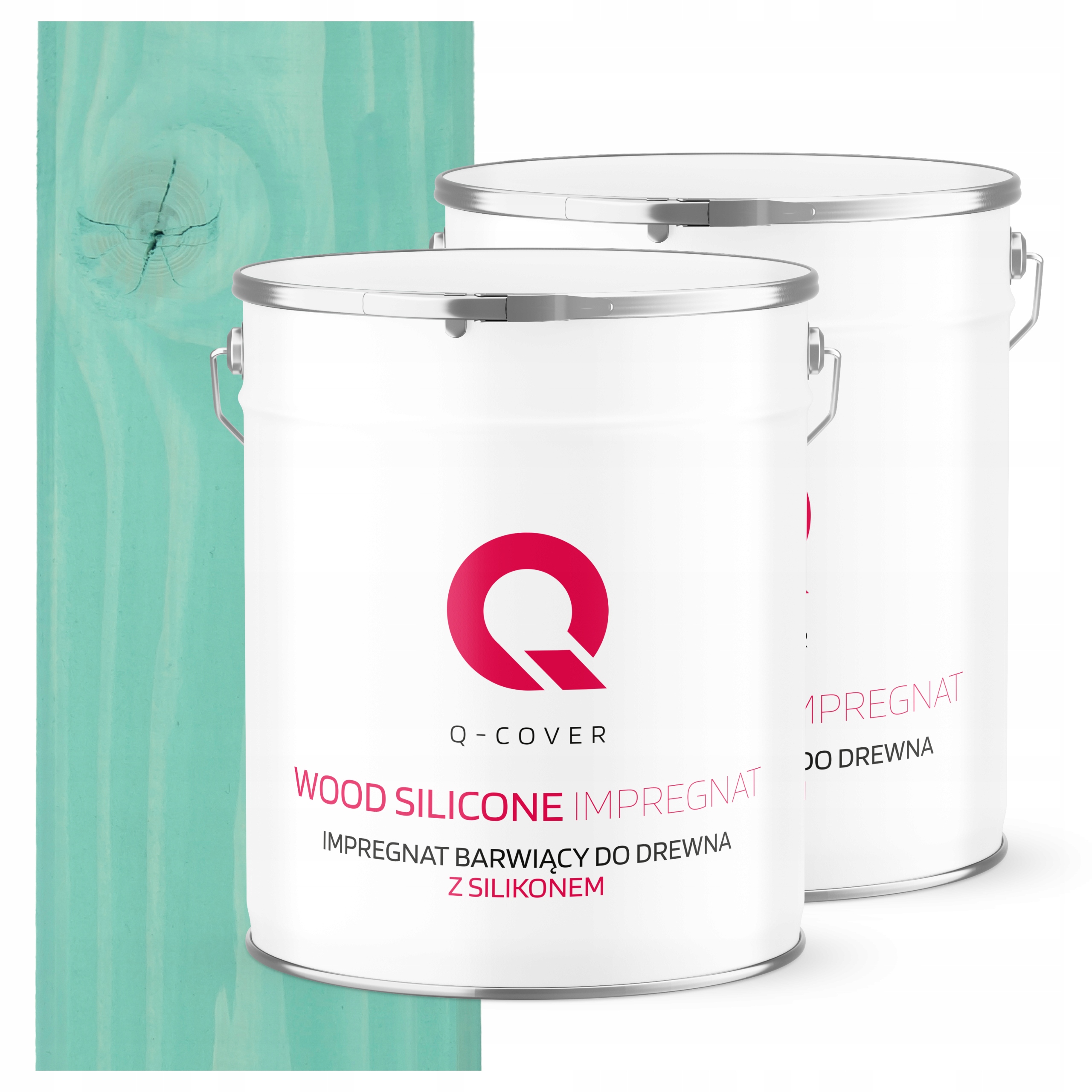 Impregnácia Na Drevo Extra Farba S Ochrannými Silikónmi, Trvácna, Mätová, 5 L