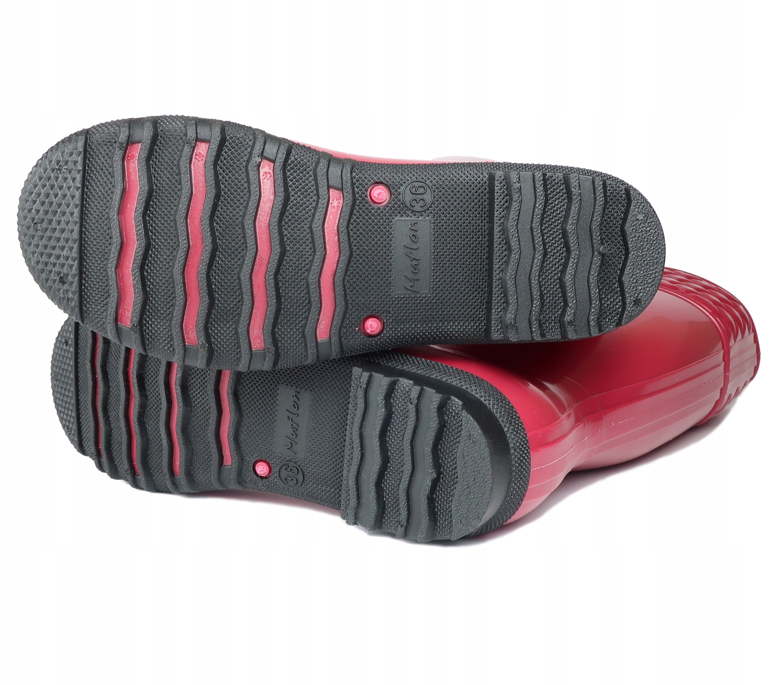 POLSKIE STYLOWE KALOSZE / GUMOWCE MUFLON 36 Model MALINA