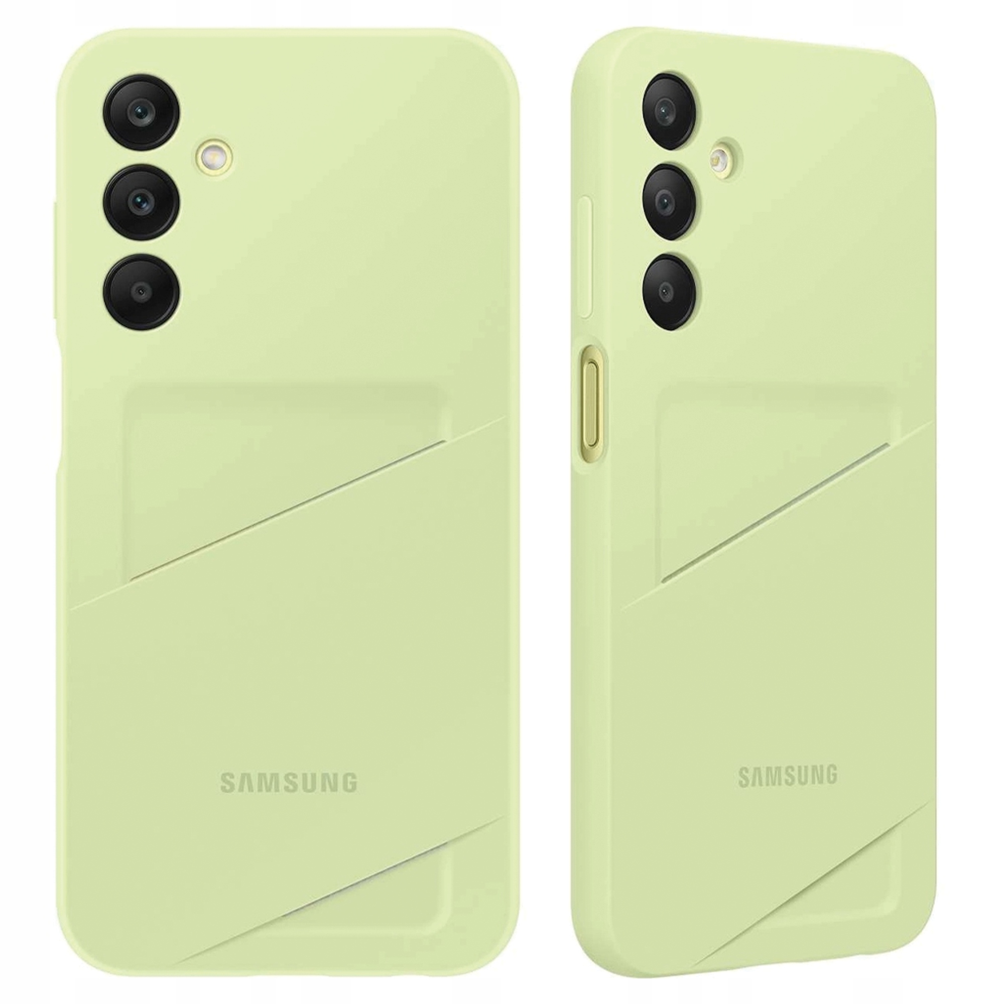 Pouzdro Samsung EF-OA356TMEGWW A35 5GA356 limetka/lime Card Slot Cover