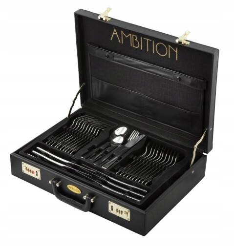

Ambition Prato Komplet sztućców 72 sztućce walizka