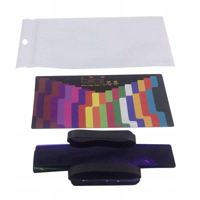 Filtry ŻELOWE STROBIST 20 kolorów 20x do Lampy Błyskowej GODOX SONY PENTAX Model SG200