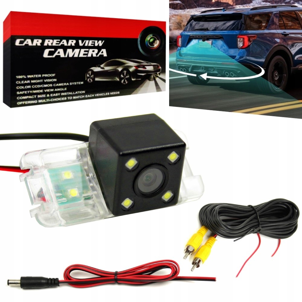 Kamera Cofania W Miejsce Lampki Tablicy Ford C-max S-max Galaxy Fiesta