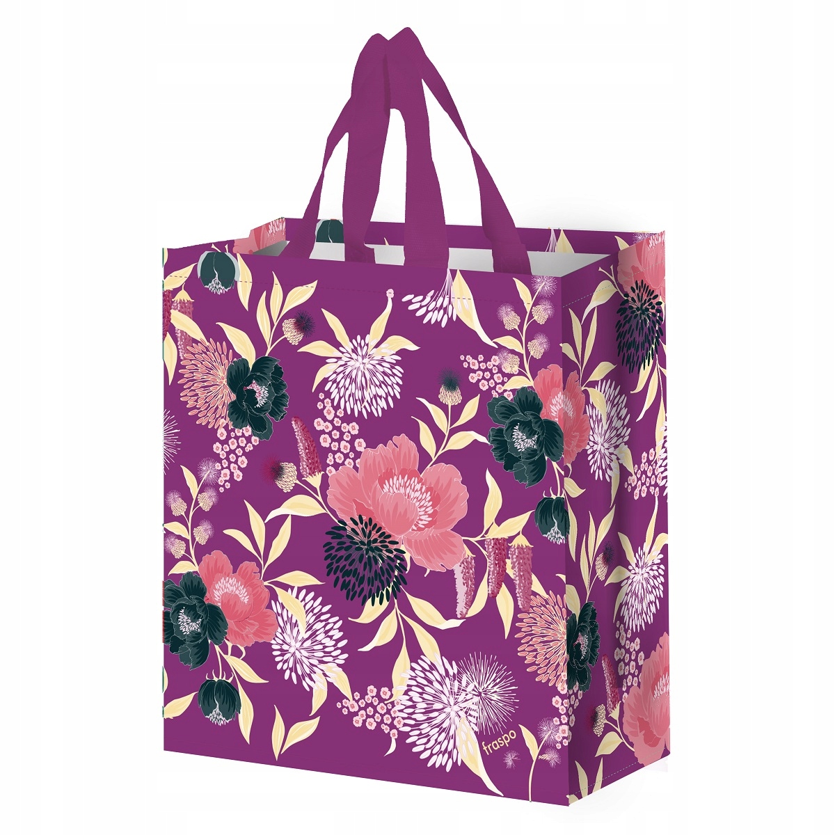 

Torba na zakupy Kwiaty wielorazowa 30x14x33 1szt