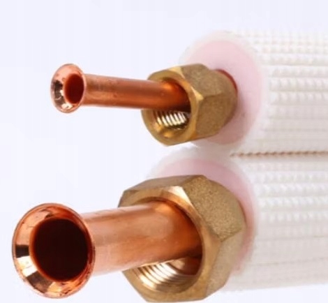 Sada trubek pro klimatizaci Ottocool s kalichy 1/4'' 3/8'' 3 m