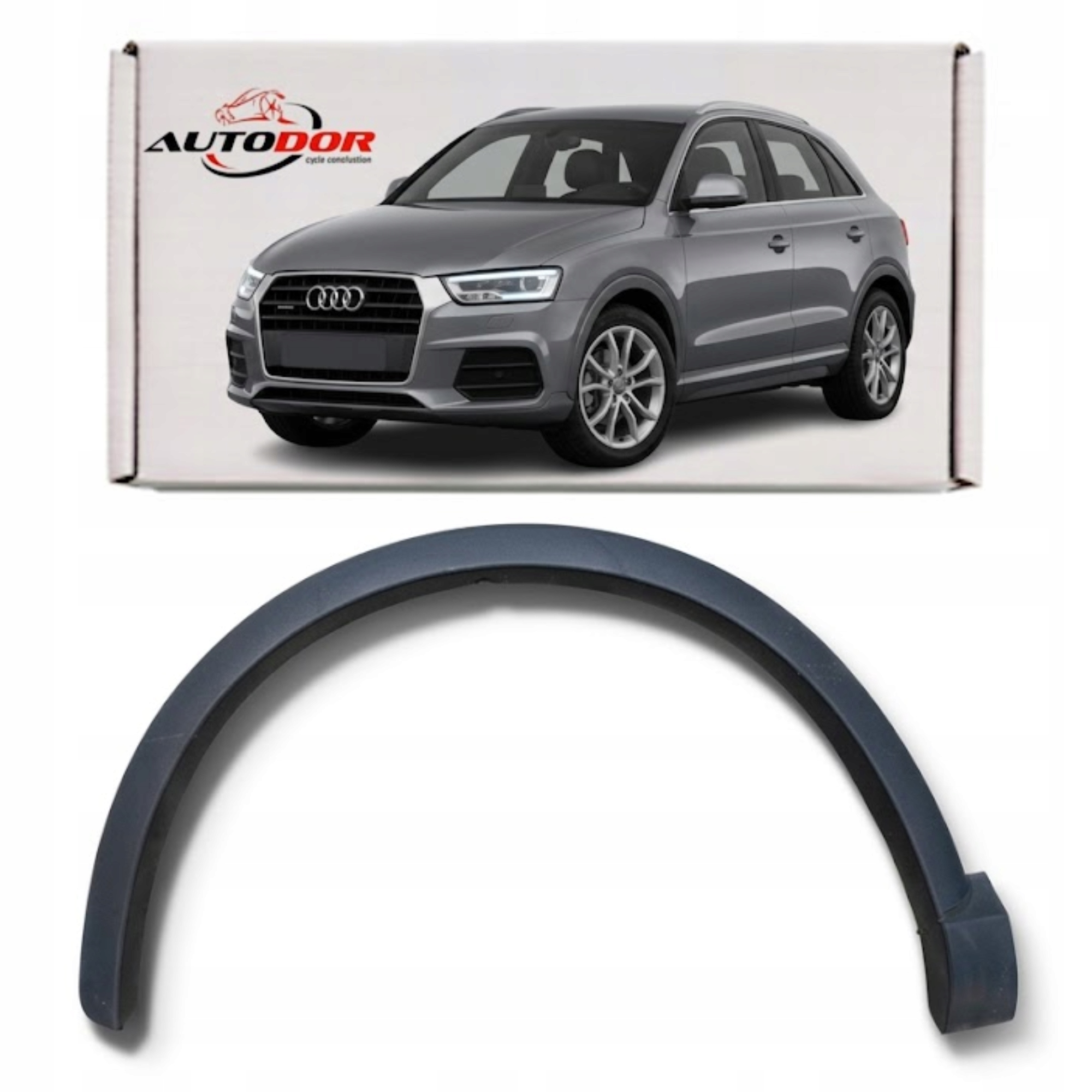 Audi Q3 8U 2011-2018 Lišta Lem Blatníka Levého Předního 8U0853717A