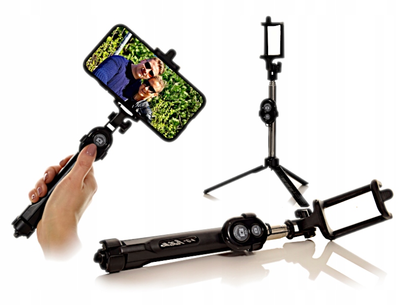 

Kijek selfie stick bluetooth tripod do smartfona