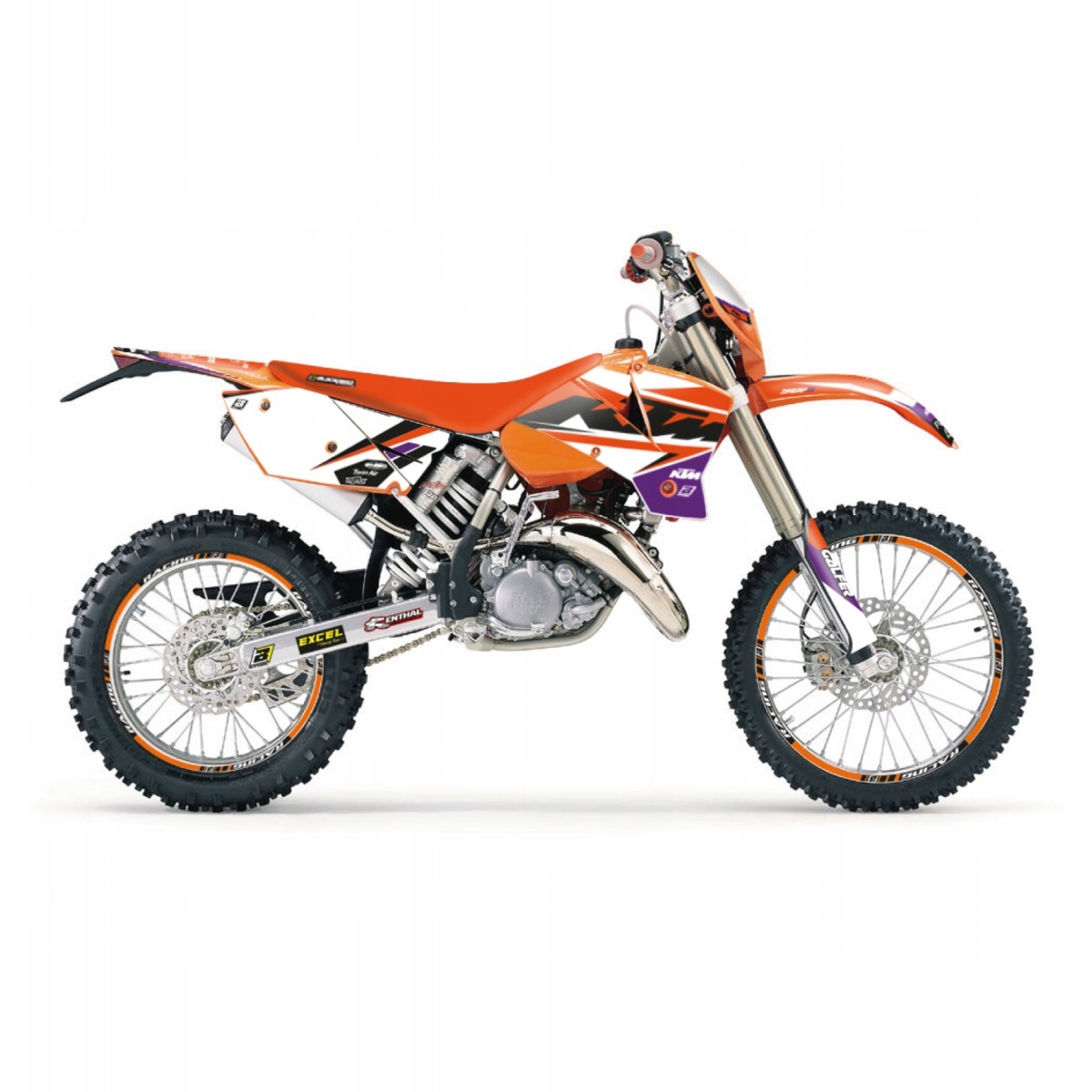 Blackbird Sada Nálepiek (oklein) Ktm Exc/exc-f '03-'04, Sx/sx-f '01-'04