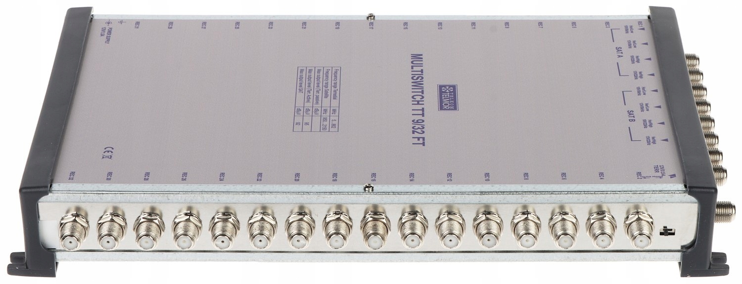MULTISWITCH TT-9/32-FT 9 WEJŚĆ / 32 WYJŚCIA TELMOR Model TT-9/32-FT