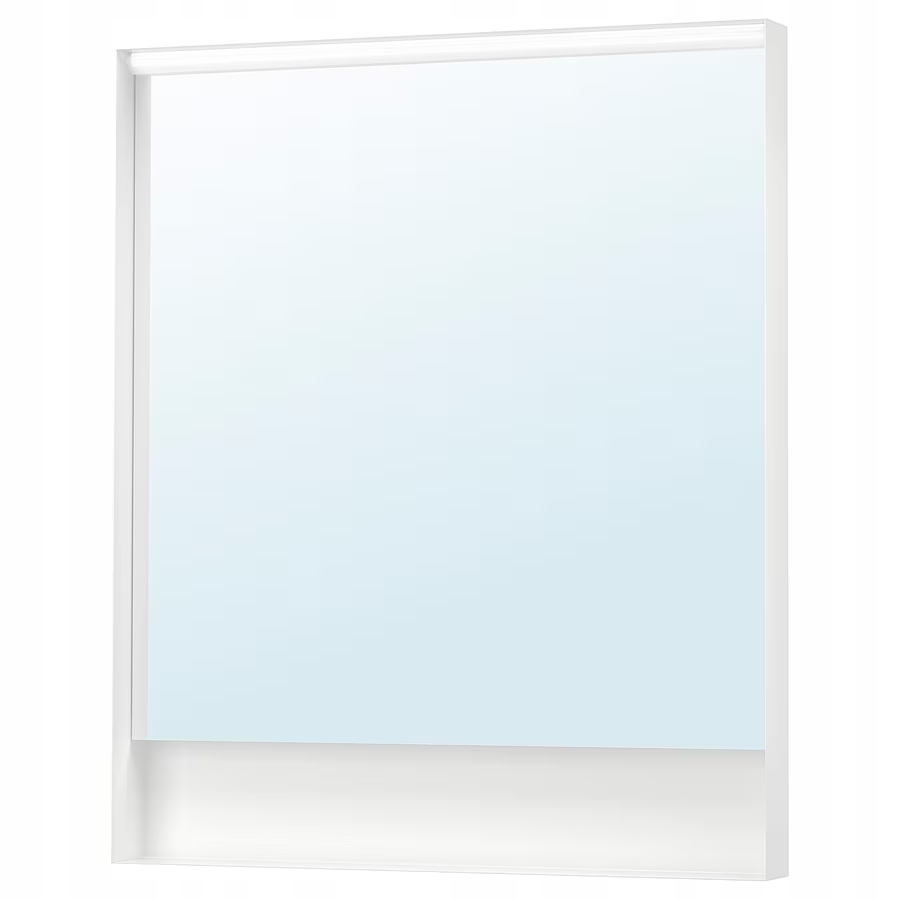 Ikea Faxalven Lustro z wbudowanym oświetleniem, 80x95 cm