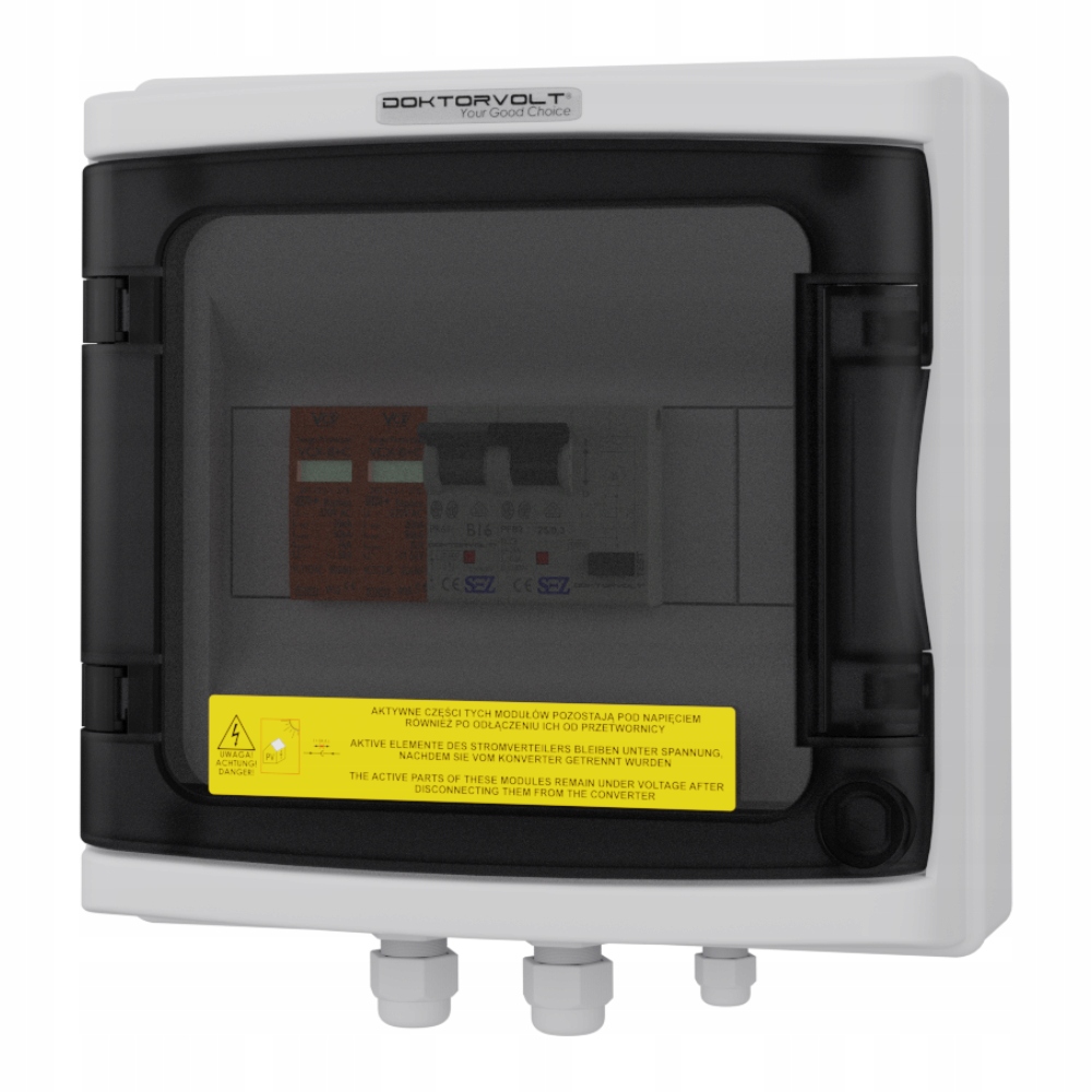 Rozvádzač Pv Ac 1F B16 Fotovoltaika IP65 Doktorvolt DV-9481-FOT-264-AC