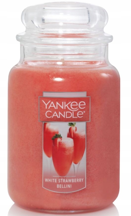 

Yankee Candle Świeca White Strawberry Bell 623g