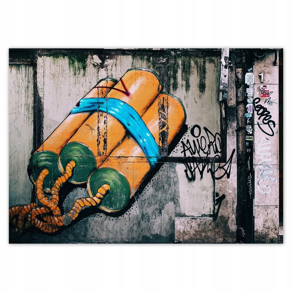 

Naklejki 70x50 Graffiti Sztuka uliczna