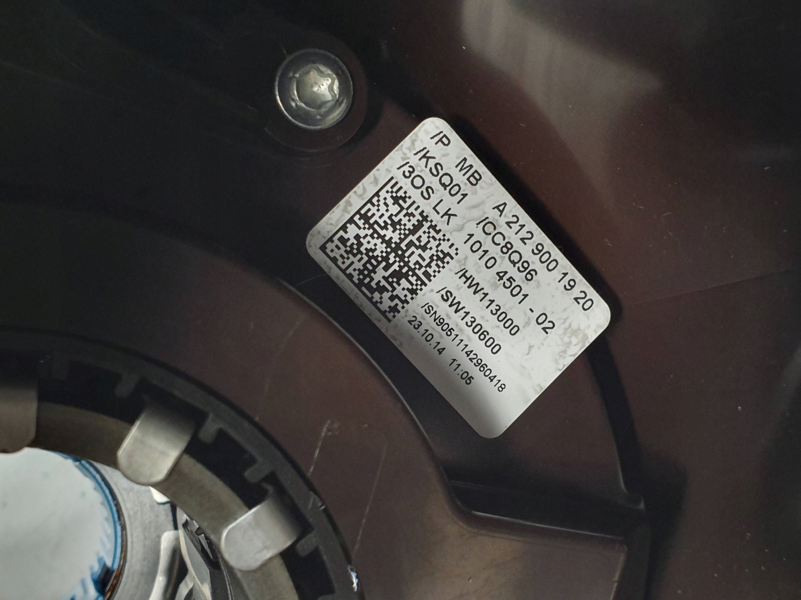 DEVIO LUCI TERGICRISTALLO TERGI A2129001920 MERCEDES CLS 400 W218