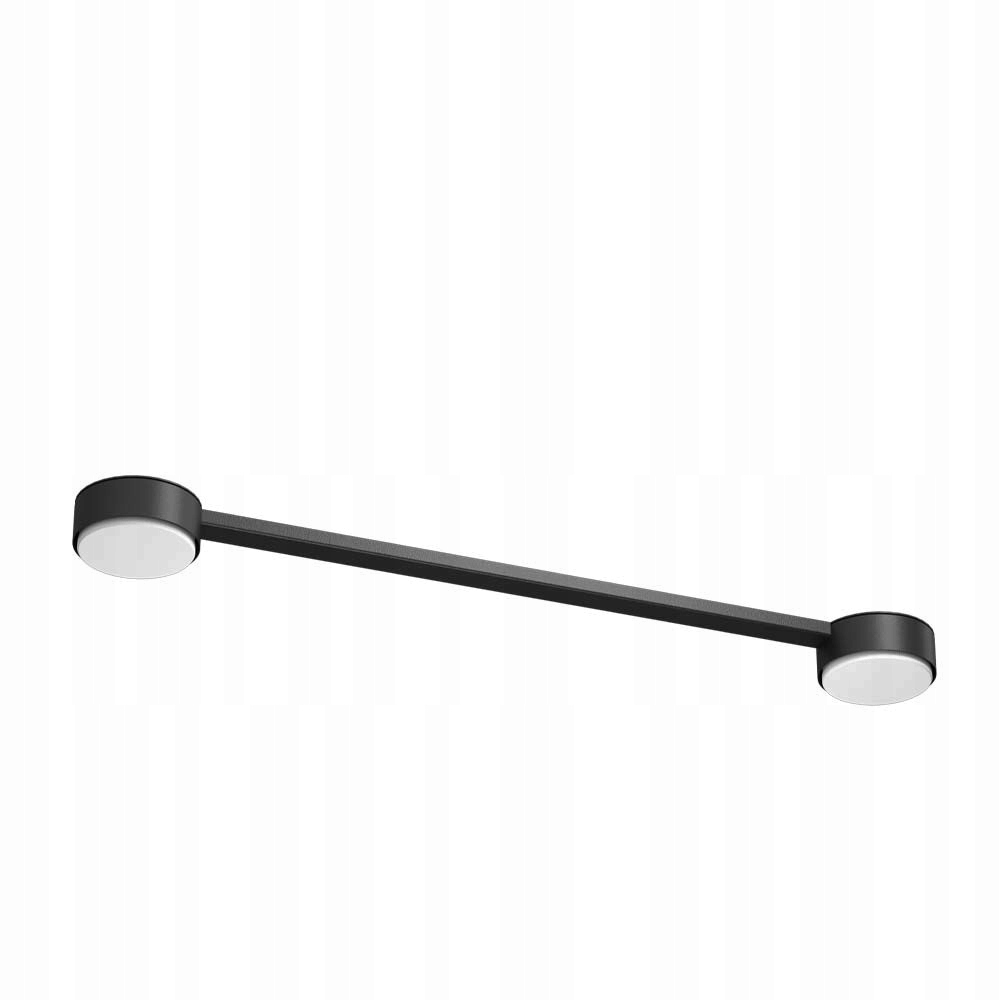 Stropná lampa čierna 60 cm 2xGX53 9W modulárny systém Drop Line Brosline
