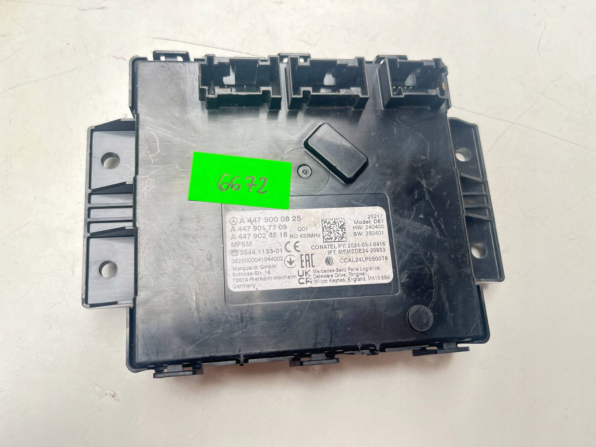 module control unit original MERCEDES-BENZ VITO VIANO W447 A4479000825