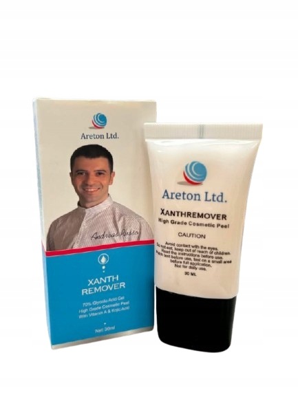 Areton Xanth Remover 70% Kwas Glikolowy Peeling Kosmetyczny 30 ML
