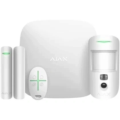 Ajax Systems StarterKit Cam Hdr bílý WiFi alarmový set