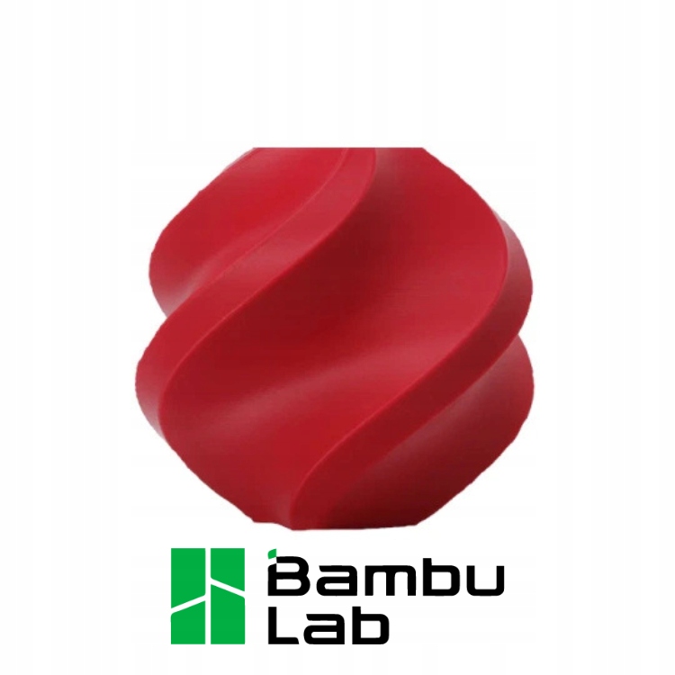 Filament Bambu Lab PLA Basic Refill 1kg - Maroon Red