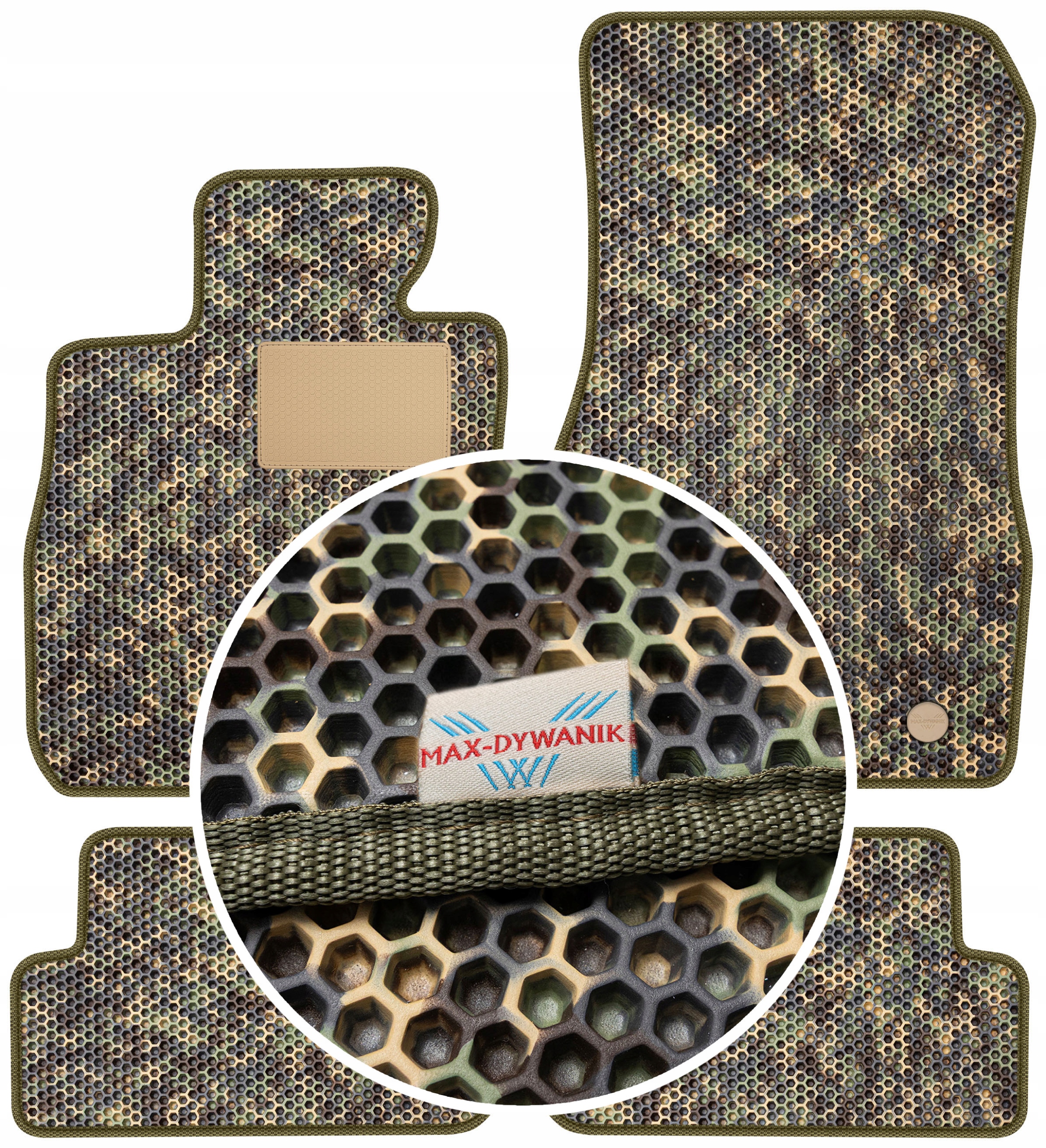 Bmw s8 G15 Coupe 2018 Gumové rohože do auta Eva Moro