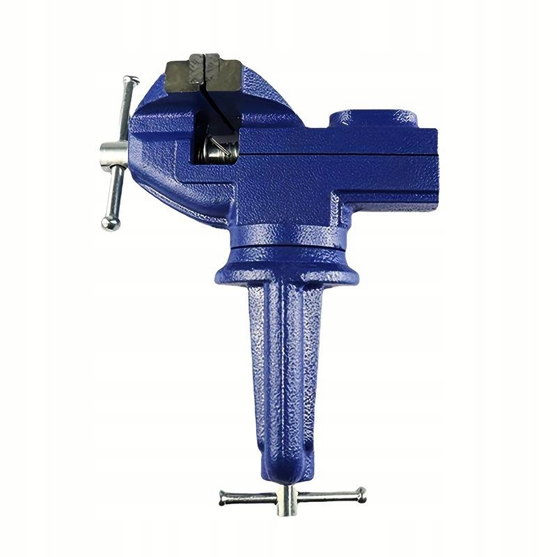 SOLIDNE IMADŁO ŚLUSARSKIE OBROTOWE 360° ŚCISK Z KOWADŁEM ŻELIWNE STOŁOWE Marka Efox