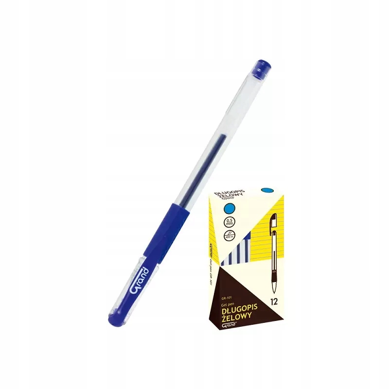 

Długopis Grand żelowy GR-101 niebieski
