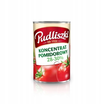 Levně 1x 4500 g Pudliszki Rajčatový koncentrát 28-30%