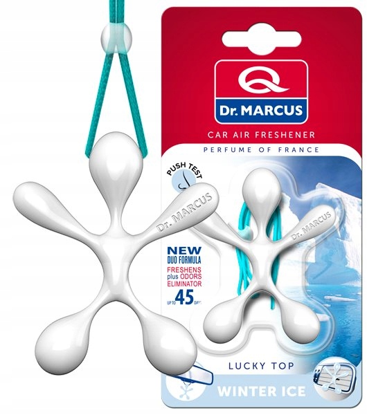 DR MARCUS LUCKY TOP ZAPACH DO SAMOCHODU WINTER ICE