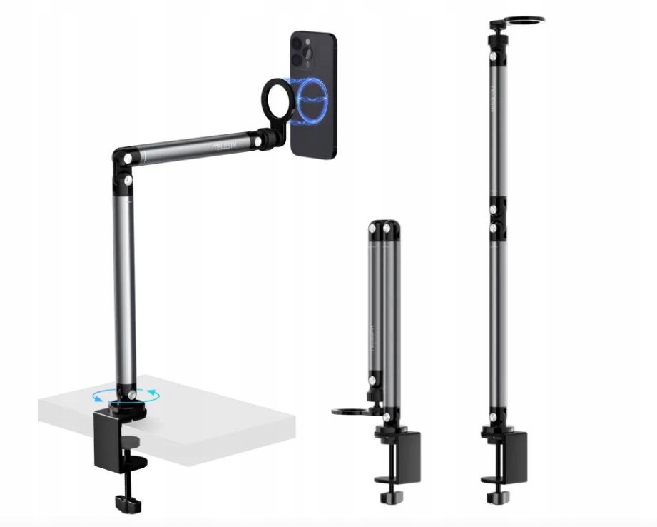 Držák pro upevnění svěráku Magnet Magnetický MagSafe na telefon Tablet Vlog