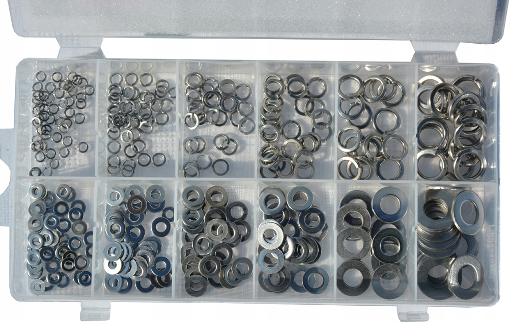 PODKŁADKI STALOWE PODKŁADSTALOWYCH 350szt Marka Mar-Pol