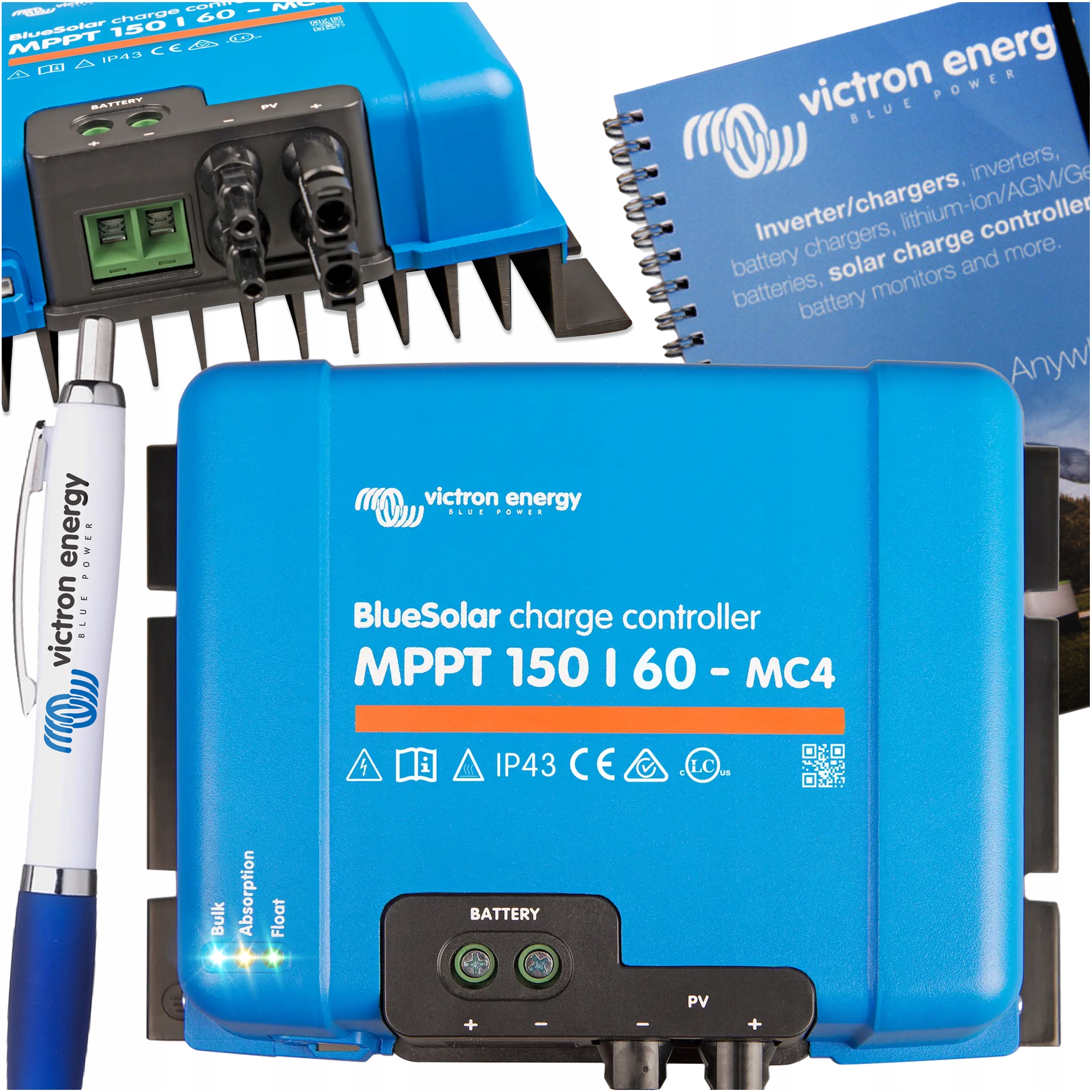 Solarny Regulator Ładowania BlueSolar Mppt 150/60 MC4 Victron Blue Solar