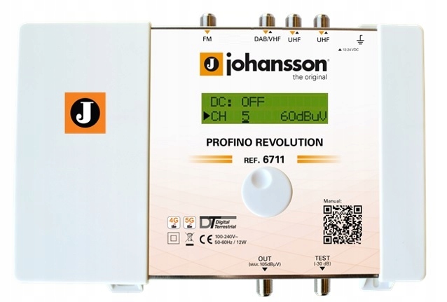 Zosilňovač Johansson Profino Revolution 6711 Plus