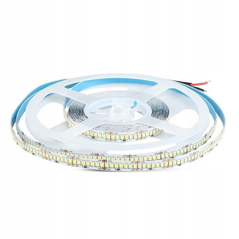 V-tac Led pásek 5m 18W/m 3000K 2430lm SMD2835 1190LED IP20 24V