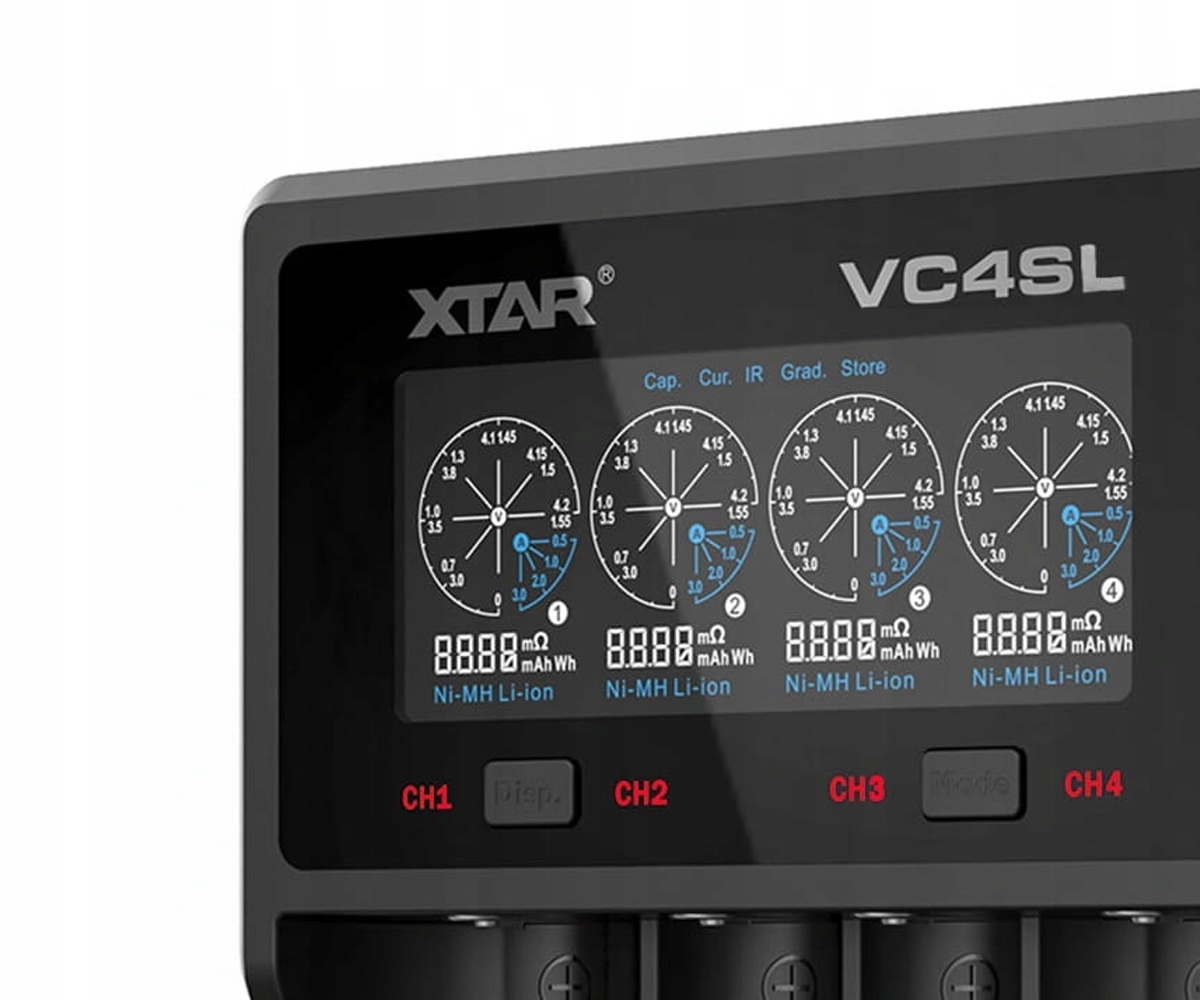 Ladowarka XTAR VC4SL 18650/32650 Li-ION/Ni-MH Модель VC4SL