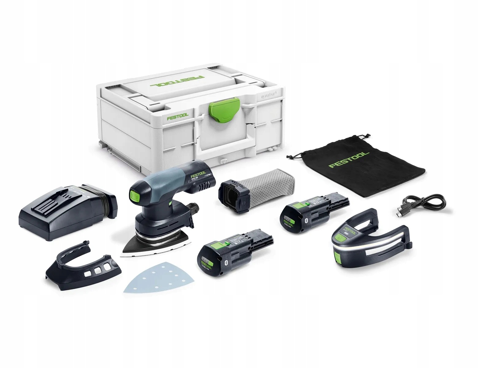 Festool 578848 Szlifierka Oscylacyjna Delta Dtsc 400 2x3.0 Li I-plus