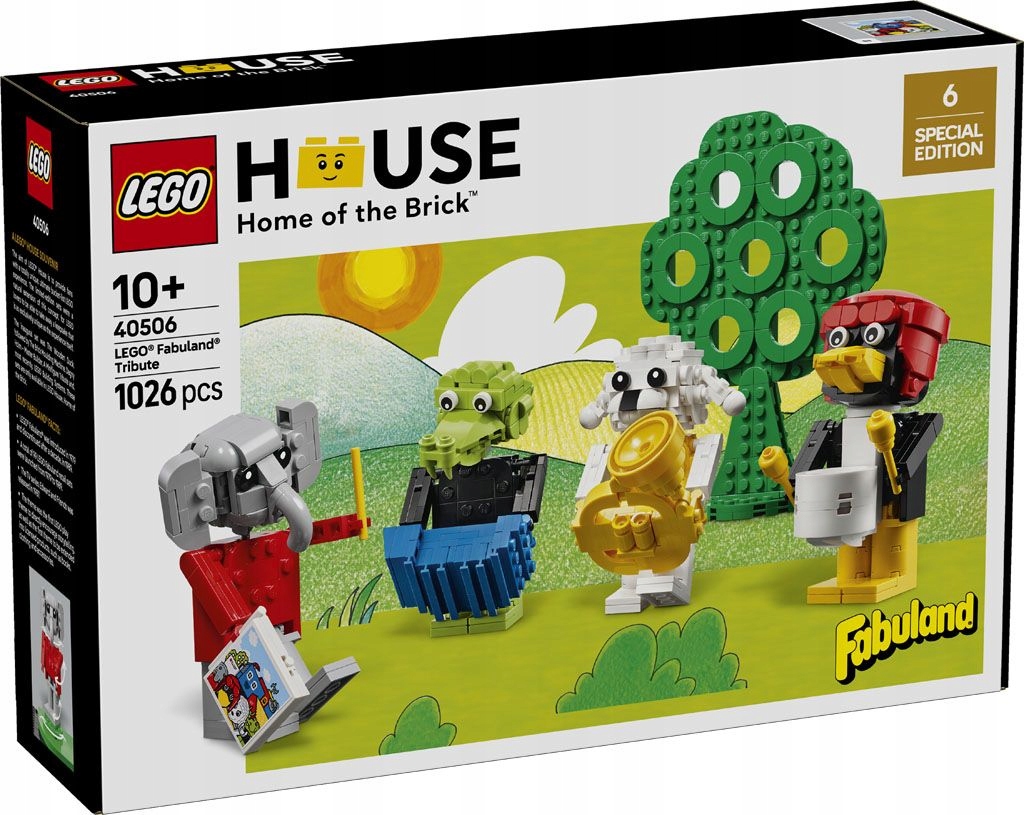 LEGO Legoland 40506 LEGO 40506 House - Hołd dla LEGO Fabuland NOWE