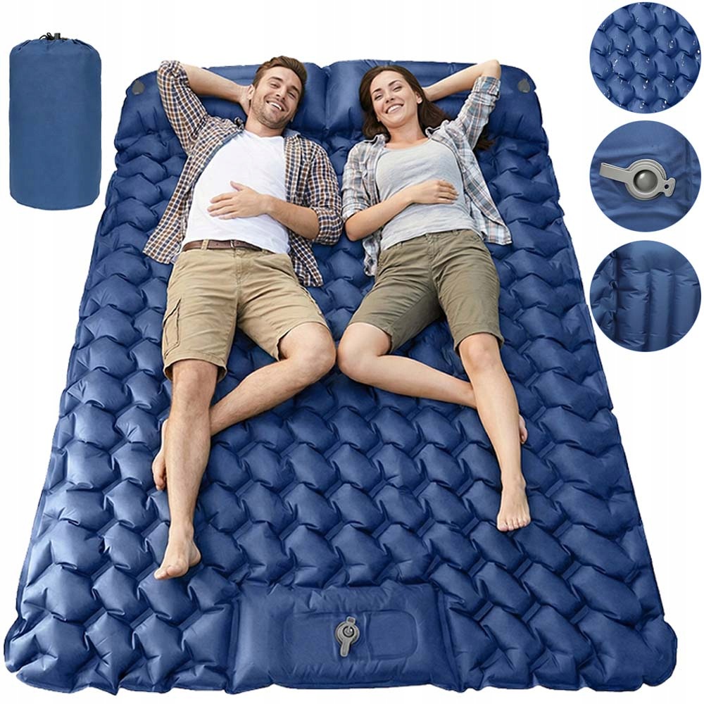 Matrace Nafukovací Podložka Pro 2 Osoby Skládací 195*120 CM